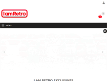 Tablet Screenshot of iamretro.com